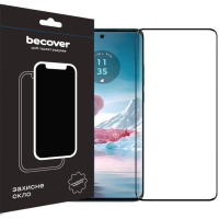 Стекло защитное BeCover Motorola Edge 40 Black (711487)