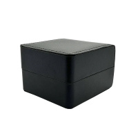 Коробка для годинника Boxes Style чорна шкіра футляр для зберігання (SKU: 1000-0304)