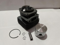Поршнева б/п (ЦПГ) для Husqvarna 365 (Ø48) (чорна) HORZA