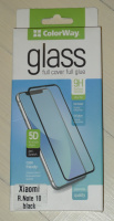 Защитное стекло ColorWay для Xiaomi Redmi Note 10 Black CW-GSFGXRN10-BK