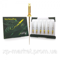 Vortex PRO, система нікель-титанових профайлів для всіх видів каналів, 6 шт (E1 20/04) 25 мм