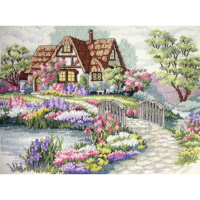 Чарівний котедж Набір для вишивання хрестиком Classic Design 4520