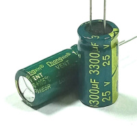 3300mkF-25V 105C 13x25 Low ESR Changxin, 25V-3300mkF, 3300 мкФ / 25 В, 25 В / 3300 мкФ