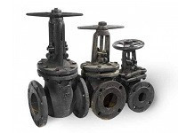 Задвижка чугунная Ду 100 (30Ч6БР-100 Задвижка параллельная фланцевая чугунная, Ду100 / PN10)