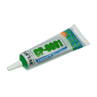 Клей силиконовый Relife CP-0001, прозрачный, 50ml, в тюбике с дозатором