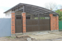 Навес Для Автомобиля На Даче