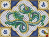 Схема для вышивки Китайский дракон