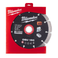 Диск алмазний MILWAUKEE DSU 150, діаметр 150мм (для штроборізів)