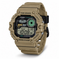 Чоловічий годинник Casio WS-1700H-5A — спортивний електронний годинник з водозахистом 10 ATM