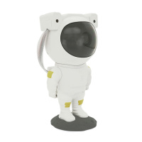 Ночник-проектор TRK-100 Астронавт+ Bluetooth колонка, пульт, USB кабель, White, Box