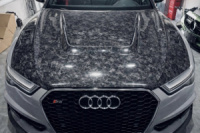 Капот (2014-2017, кованый карбон) для Ауди A6 C7