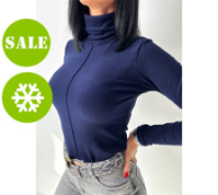 Жіноча тепла базова водолазка «Kelly» оптом| Батал| Розпродаж моделі
