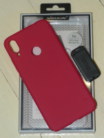 Чехол Nillkin для Xiaomi Redmi Note 7 Frosted Shield PC Red