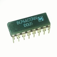 IN74AC174N, 74AC174 DIP-16, =КР1554ТМ9