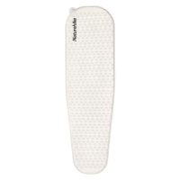 Матрас туристический надувной одноместный Naturehike CNK2300DZ013, 185x55x3.5 см, светло-серый, овальный