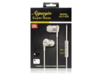Наушники вакуумные с микрофоном AGY-889