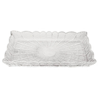 Блюдо для закусок Lirmartur стеклянное 28,6*16,5*3 см HP-YH-26