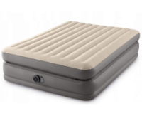 Intex Надувний матрац 64164  152х203х51 см, вбудованим електронасос. Двоспальний.