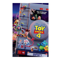 Постер «Історія іграшок 4» (Пригода на все життя) 61 х 91,5 см