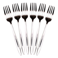 Набор десертных вилок 6 предметов 14 (см) Серебро HP-8-30