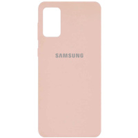 Чохол Silicone Cover Full Protective (AA) Для Samsung Galaxy A02s (Рожевий / Pudra) - купити в SmartEra.ua