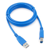 Кабель USB 3.0 AM/BM 3,0 м blue для периферии