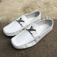 Мокасины Louis Vuitton Moccasins Raspail White