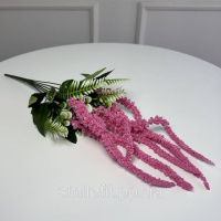 Гілка амаранту штучна 5шт/уп. Колір: фуксія