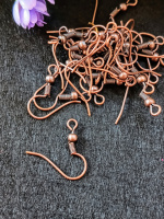 Швензы. Цвет- красная бронза. В упаковке 5 пар (10 шт.)