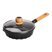 Сотейник алюмінієвий MGC 2,7 л з антипригарним покриттям, чорний