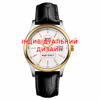 Наручний годинник Awarder 023 Gold Leather з індивідуальним дизайном та шкіряним ремінцем