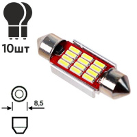 Лампа диодная SJ-12SMD-4014-36MM cambus 09475 (SJ-12SMD-4014-36MM)