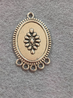 Коннектор/  22×33 мм / металл/сталь