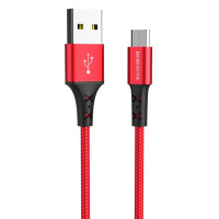 Дата кабель Borofone BX20 Enjoy USB to MicroUSB (1m) Червоний - купити в SmartEra.ua