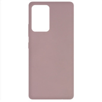 Чохол Silicone Cover Full without Logo (A) для Samsung Galaxy A72 4G / A72 5G (рожевий / Pink Sand) - купити в SmartEra.ua