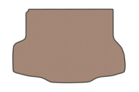 Резиновый коврик в багажник (Бежевый) для Honda City 2021- гг