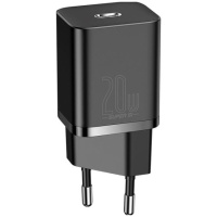 Зарядний пристрій для телефону, планшета: Baseus Super Si Quick Charger 1C 20W (CCSUP-B) (Чорний) - купити в SmartEra.ua