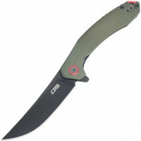 Нож CJRB Gobi Black Blade, AR-RPM9 Steel, ц:green