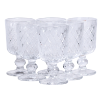 Набор рюмок 6 шт по 50 мл стеклянные на ножке HP-19-129