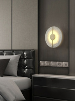 Бра LED 28062 Латунь 4х20х20 см.