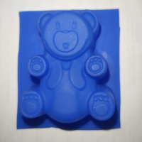 Силіконова форма «Ведмедик Барні» маленький