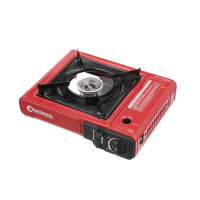 Плита газова з п'єзопідпалом під газові балони бутан та пропан-бутан INTERTOOL GS-0001