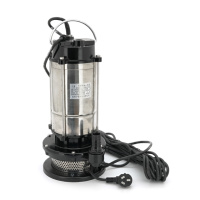 Погружной насос, 1100W, 220V, до 2.5 м³/ч, подъем до 25 м, 25мм, нержавеющая сталь + переходник