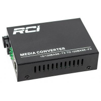 Медиаконвертер RCI 100M, 20km, SC, RJ45, Tx 1310nm, standart size metal case (RCI902W-FE-20-T)