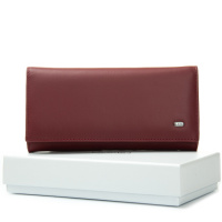 PODIUM Кошелек Classic Женский кожа DR. BOND W501 wine-red