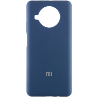 Чохол для Xiaomi Mi 10T Lite / Redmi Note 9 Pro 5G Silicone Cover Full Protective (AA) (Синій / Navy Blue) - купити в SmartEra.ua