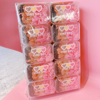 Набор резинок для волос Сердечки 11704 160 шт