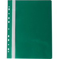 Папка-скоросшиватель Buromax A4 , perforated, PVC, green/ PROFESSIONAL (BM.3331-04)