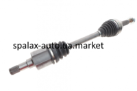 Шрус у зборі (зовнішній+вал+внутрішній) Ford Connect 02-13 лівий (25x26x628) GSP