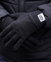 Мужские перчатки Suede (черные)
